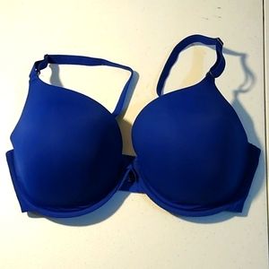 Soma Vanishing Back Bra 38 DD Royal Blue